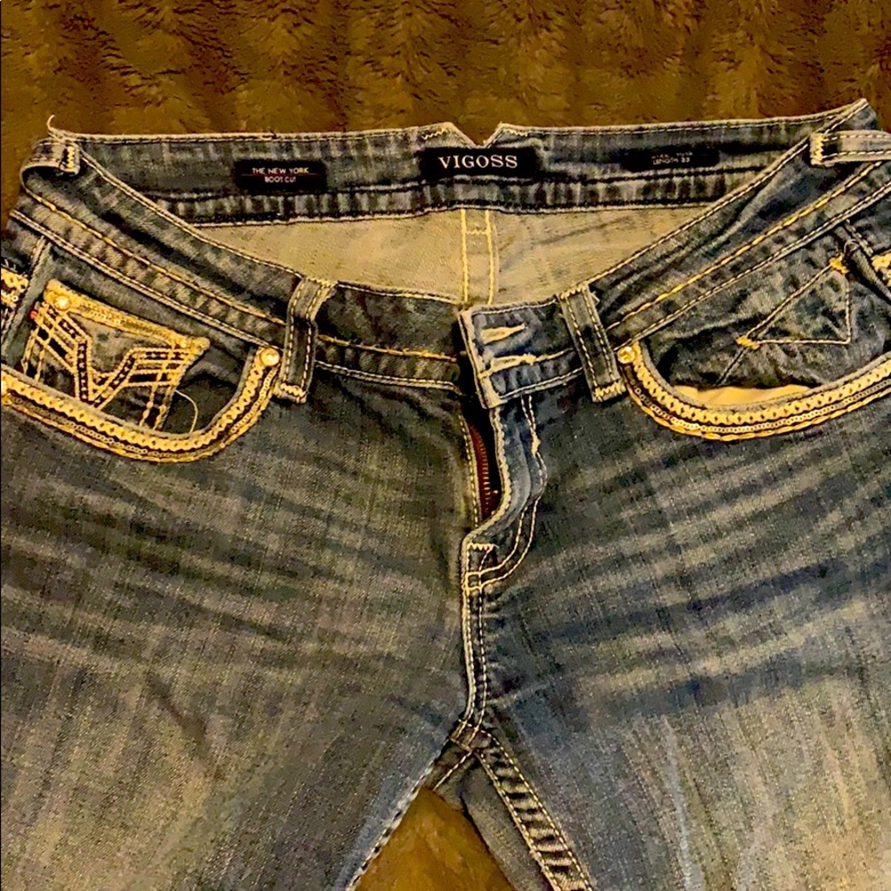Vigoss Heavy Embellished New York Bootcut 11/12